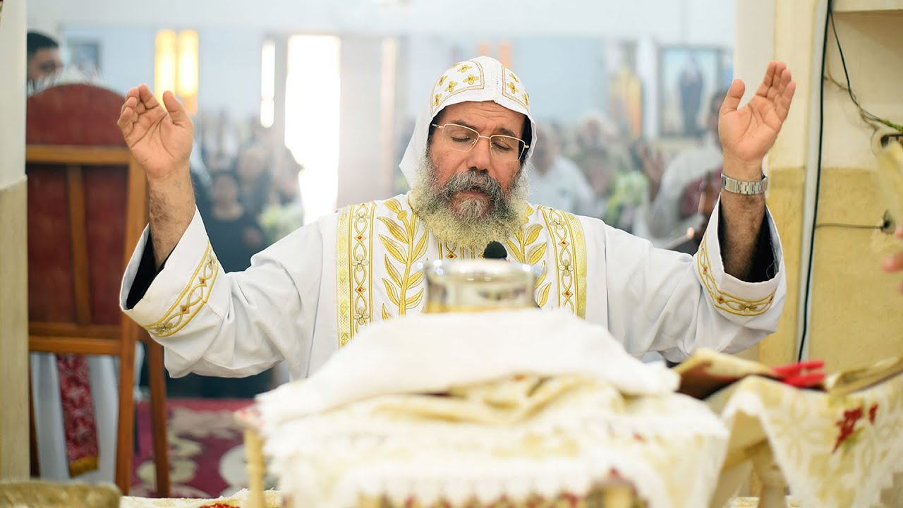 قداس اليوم الثالث من صوم يونان بحضور نيافه الانبا صليب اسقف ميت غمر