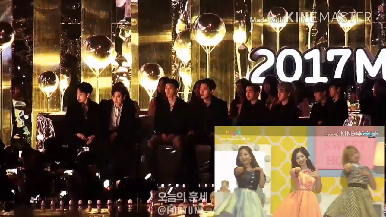 #EXO reaction to #Twice 