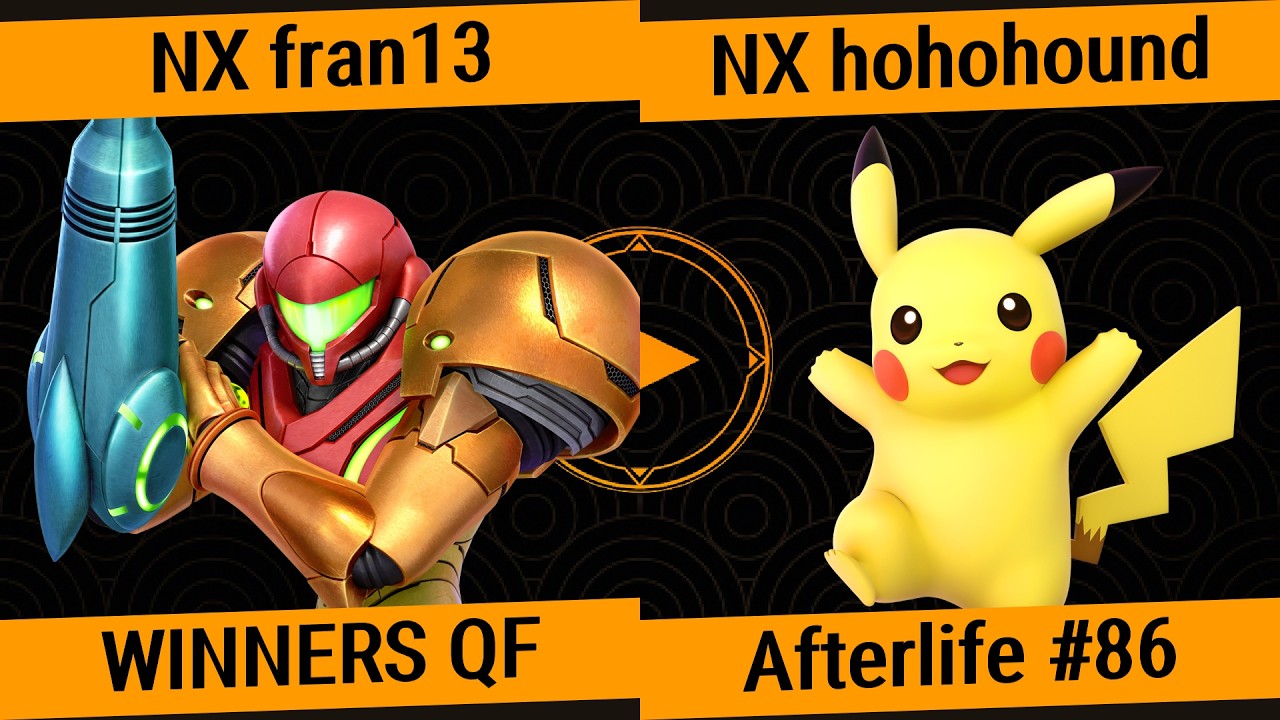 Afterlife #86 (Arcadian) - NX | Fran13 (Dark Samus) vs NX | Hound (Pikachu) - Winners QF