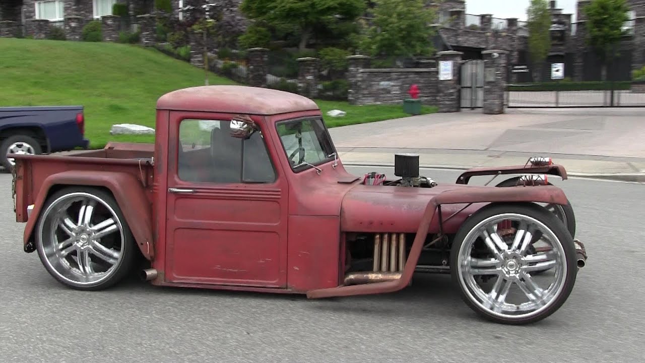 Rat Rod from Hell-Insane rat rods-street sound and walkaround