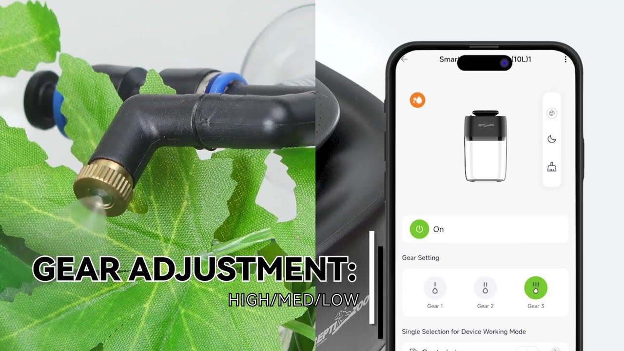 🌧️ REPTI ZOO ZTR12-Pro Smart Misting System 🌧️