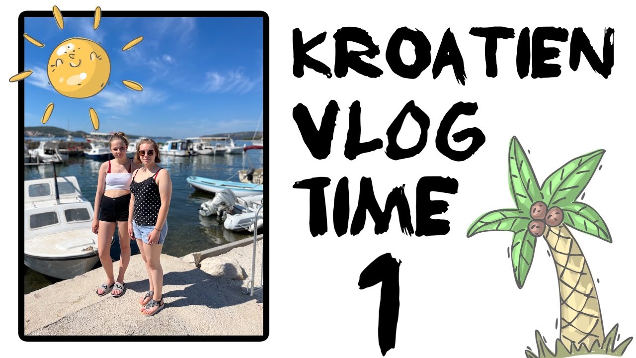 Kroatien VLOG Time 🇭🇷 // Tag 1 🦋 // alinaBerry