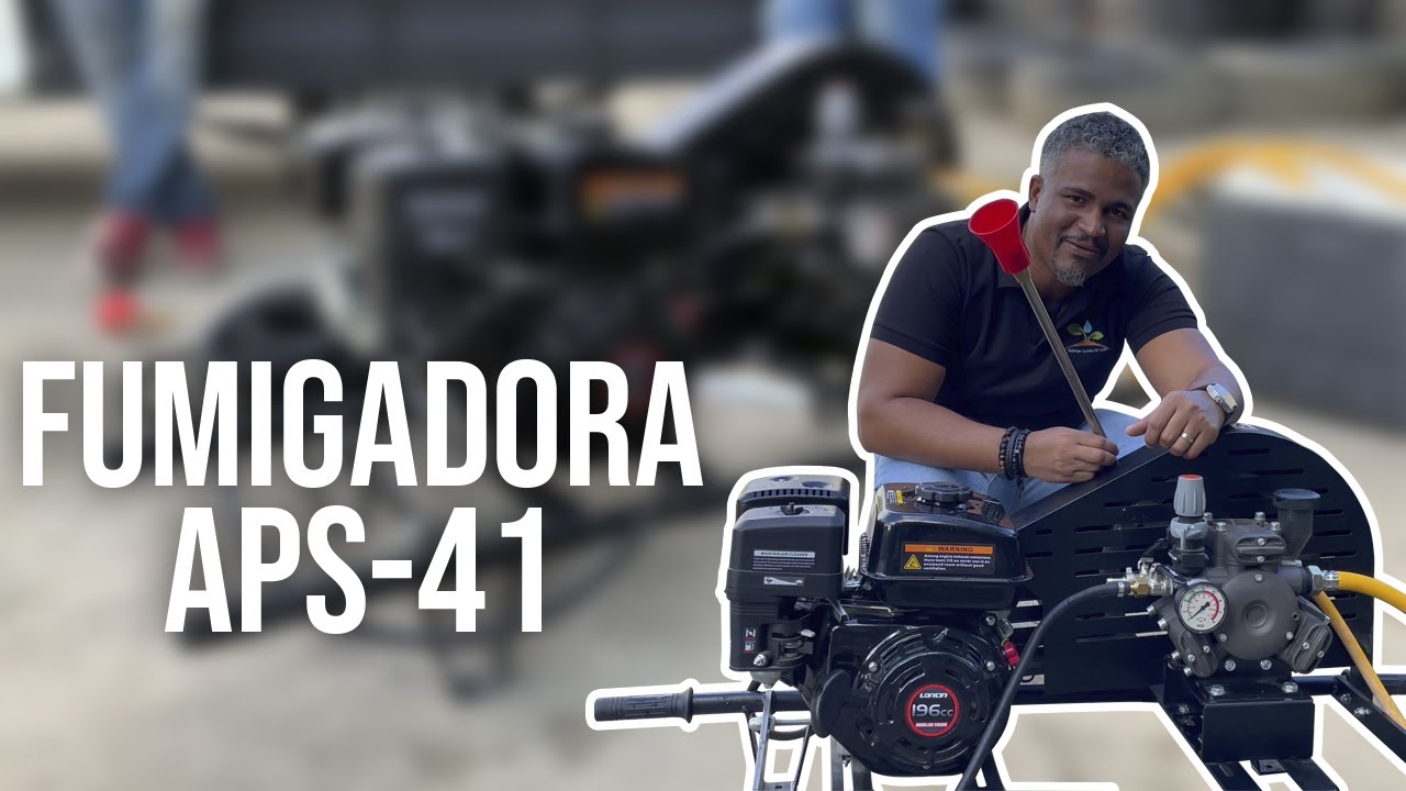 EQUIPO FUMIGACIÓN ESTACIONARIO CON APS-41 - PRESENTACIÓN Y DEMOSTRACIÓN