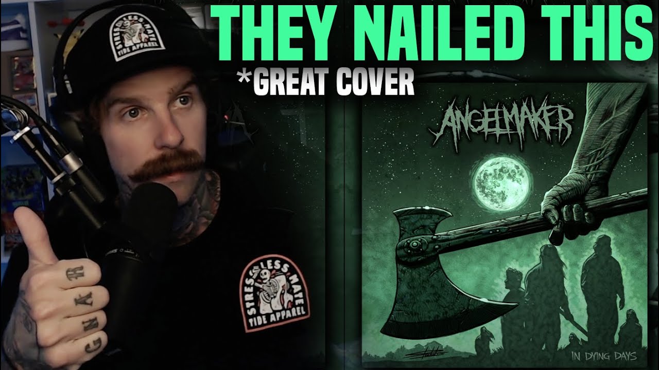 AngelMaker - In Dying Days (As Blood Runs Black Cover) | RichoPOV Reacts