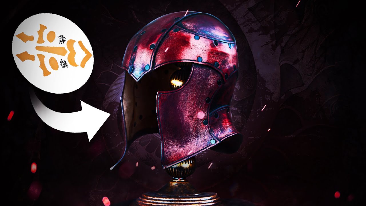 Beginner Friendly Leathercrafting KIT - Warrior Helmet