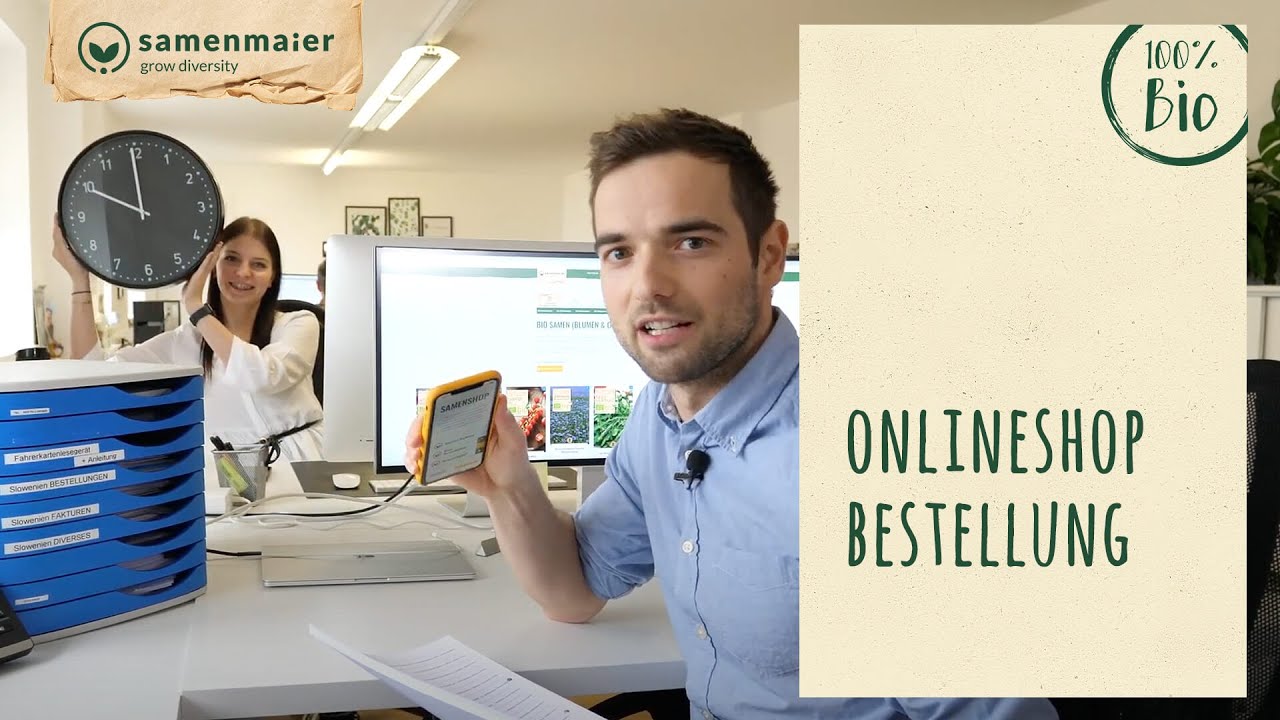 Was passiert im Hintergrund bei Samen Maier, wenn du im Onlineshop bestellst? 📦 | Taiskirchen