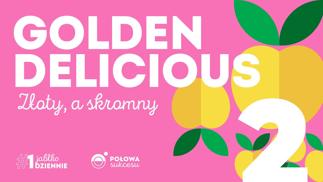 GOLDEN DELICIOUS Złoty, a skromny!