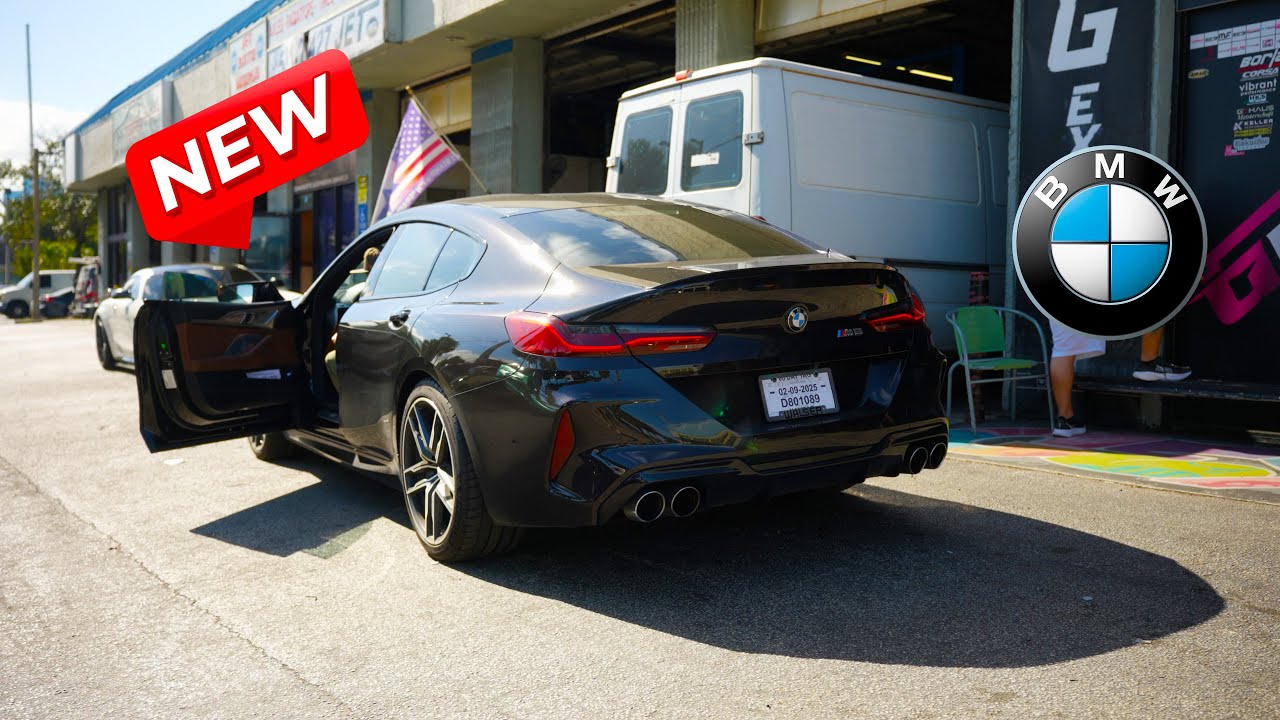 BMW M8 Grand Coupe становится громким после удаления резонатора