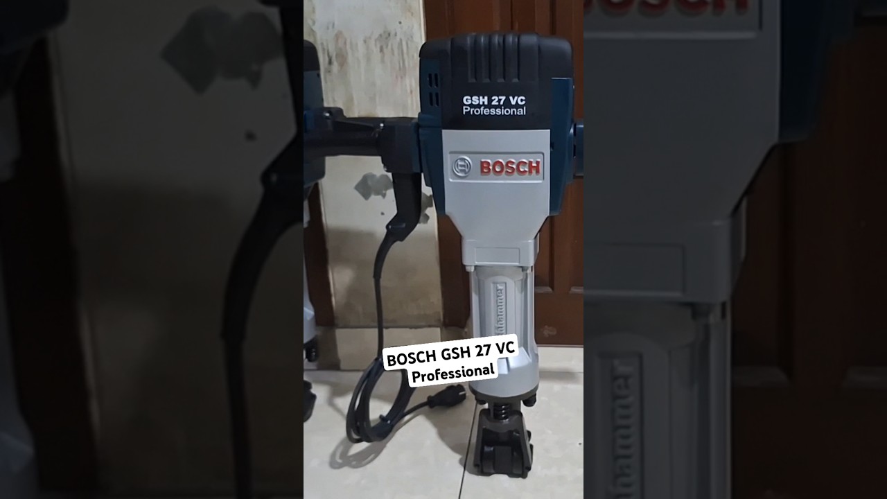 DEMOLITION BREAKER BOSCHAMMER GSH 27 VC #bosch #demolition #breaker