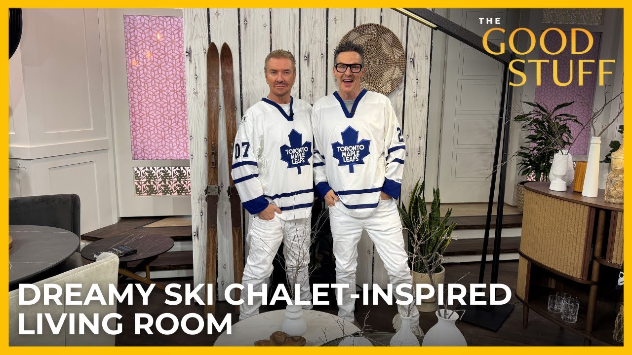 Dreamy Ski Chalet-Inspired Living Space | The Good Stuff with Mary Berg