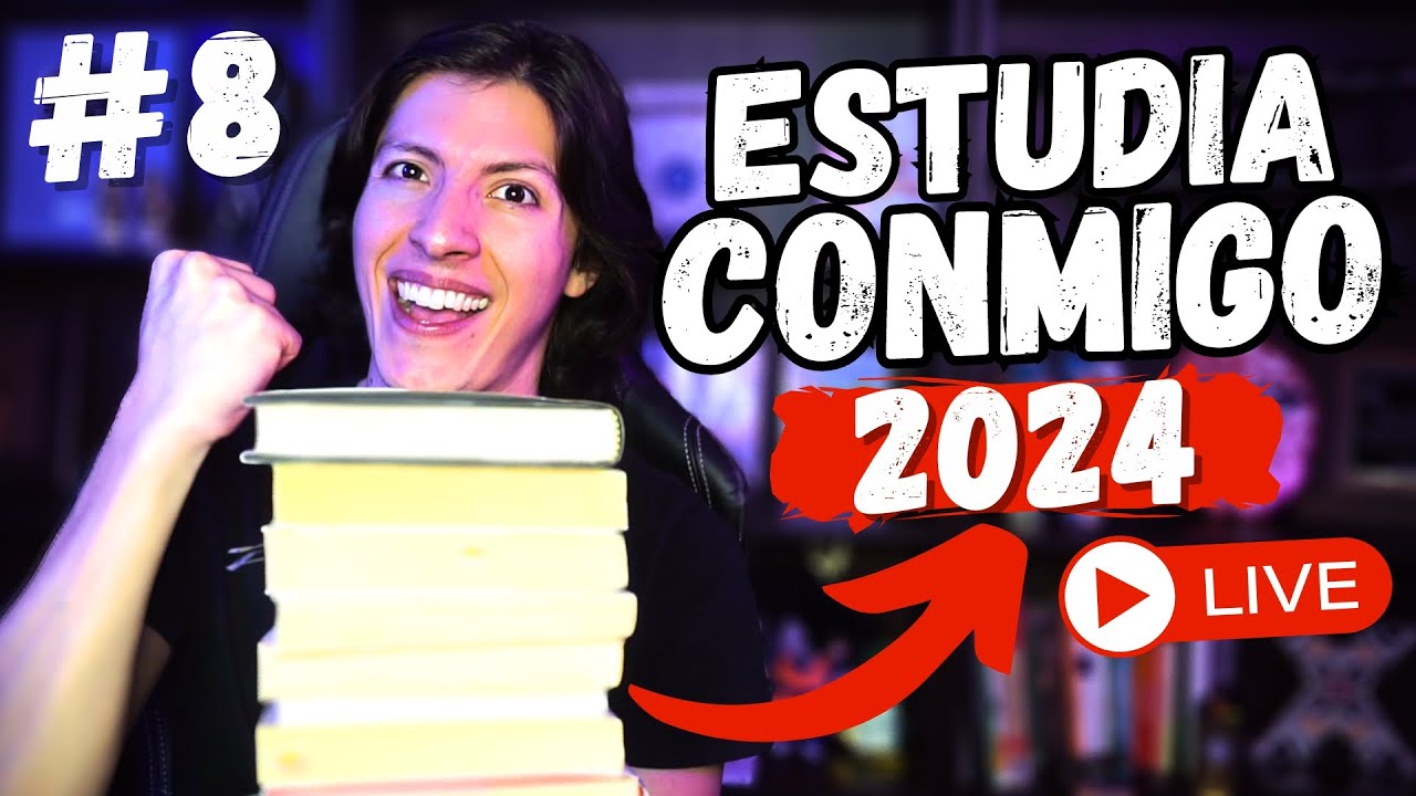 🧠 ESTUDIA CONMIGO 2024 - Parte 8 | Estudia en Vivo con Pablo Lomeli (2 Horas con Música)