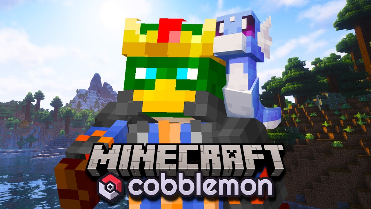 Я присоединился к ОГРОМНОМУ миру Cobblemon!! (Battlecraft SMP)