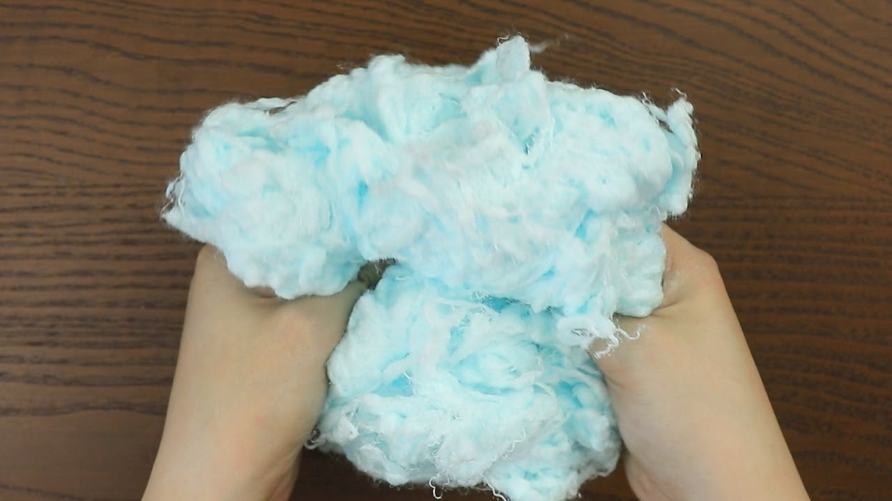 Attempting to make the Viral Cotton Slime ASMR