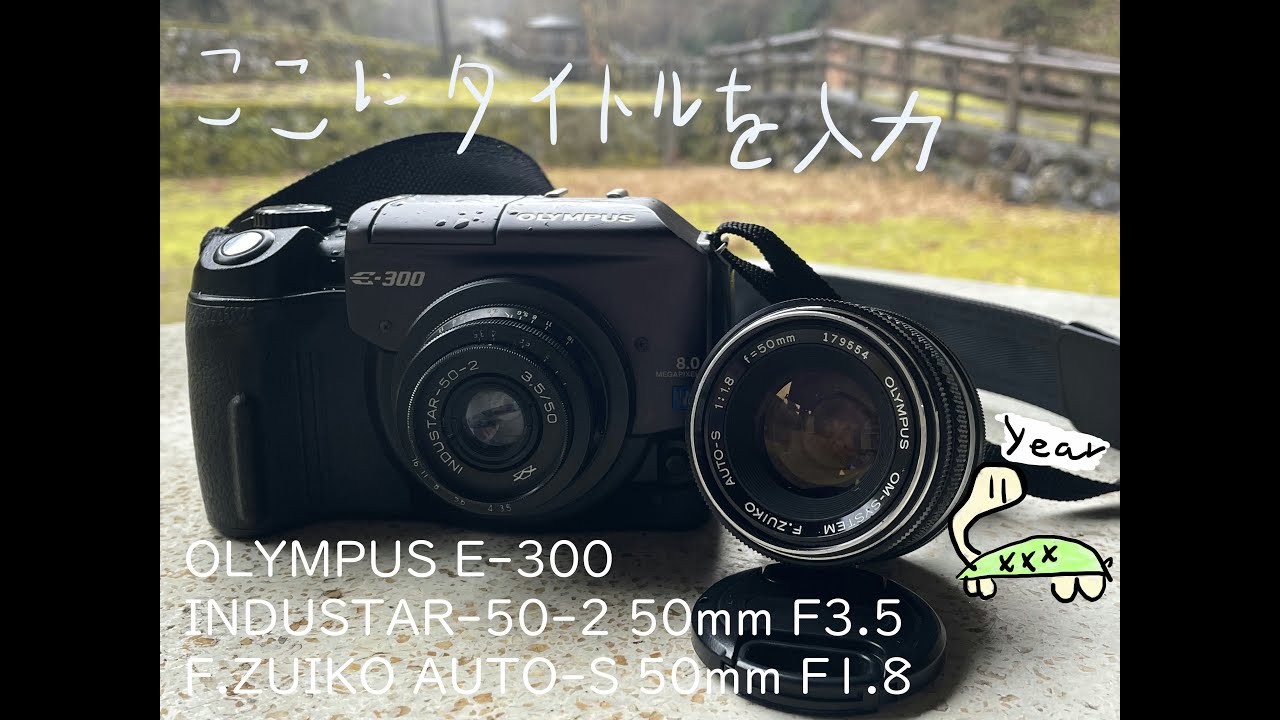 OLYMPUS E-300 に INDUSTAR-50-2 をつけたらそこそこ気持ち悪い見た目になった日の滝 スチルとうろつき #18