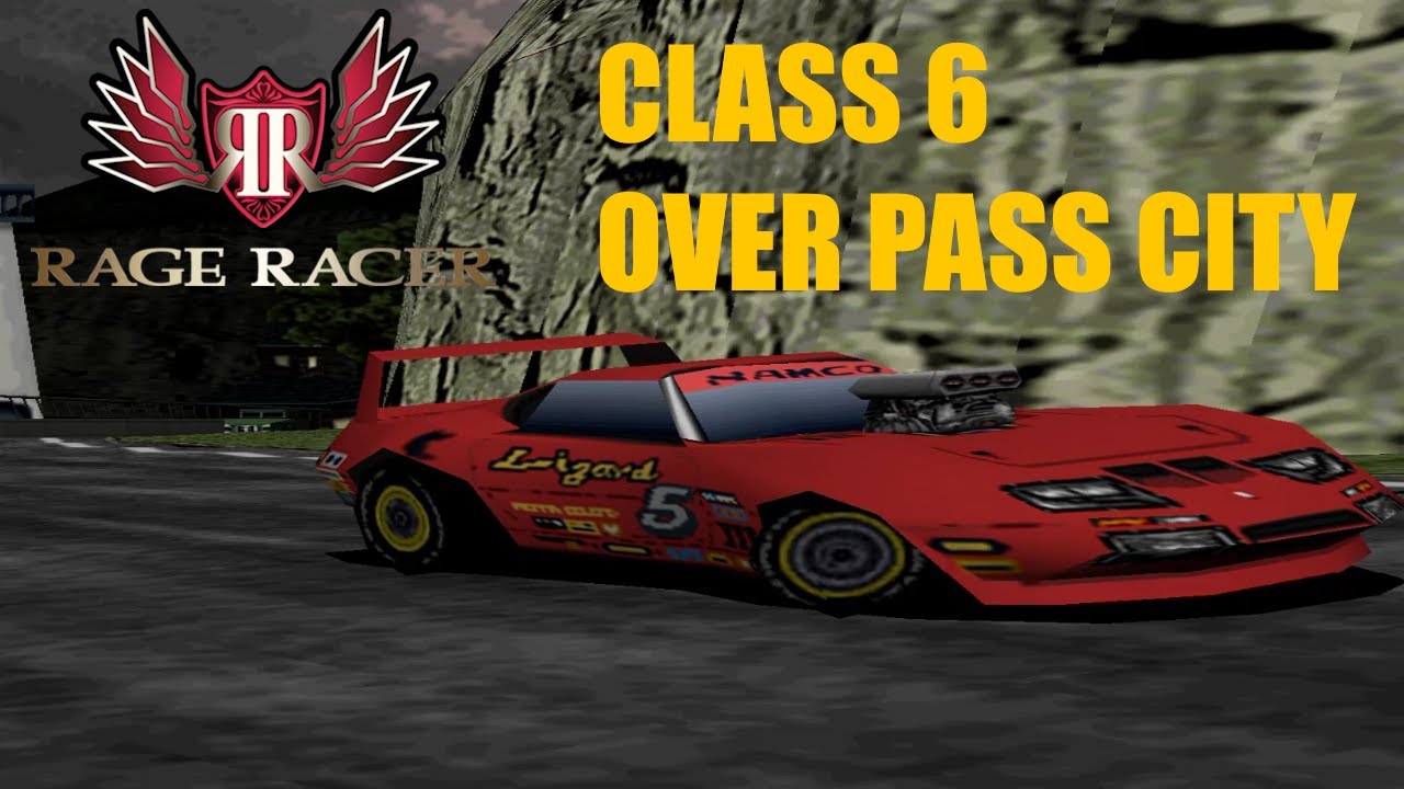 Rage Racer - Diable GP Class 6 - Over Pass City - Lizard Bayonet - DuckStation Ridge Racer series