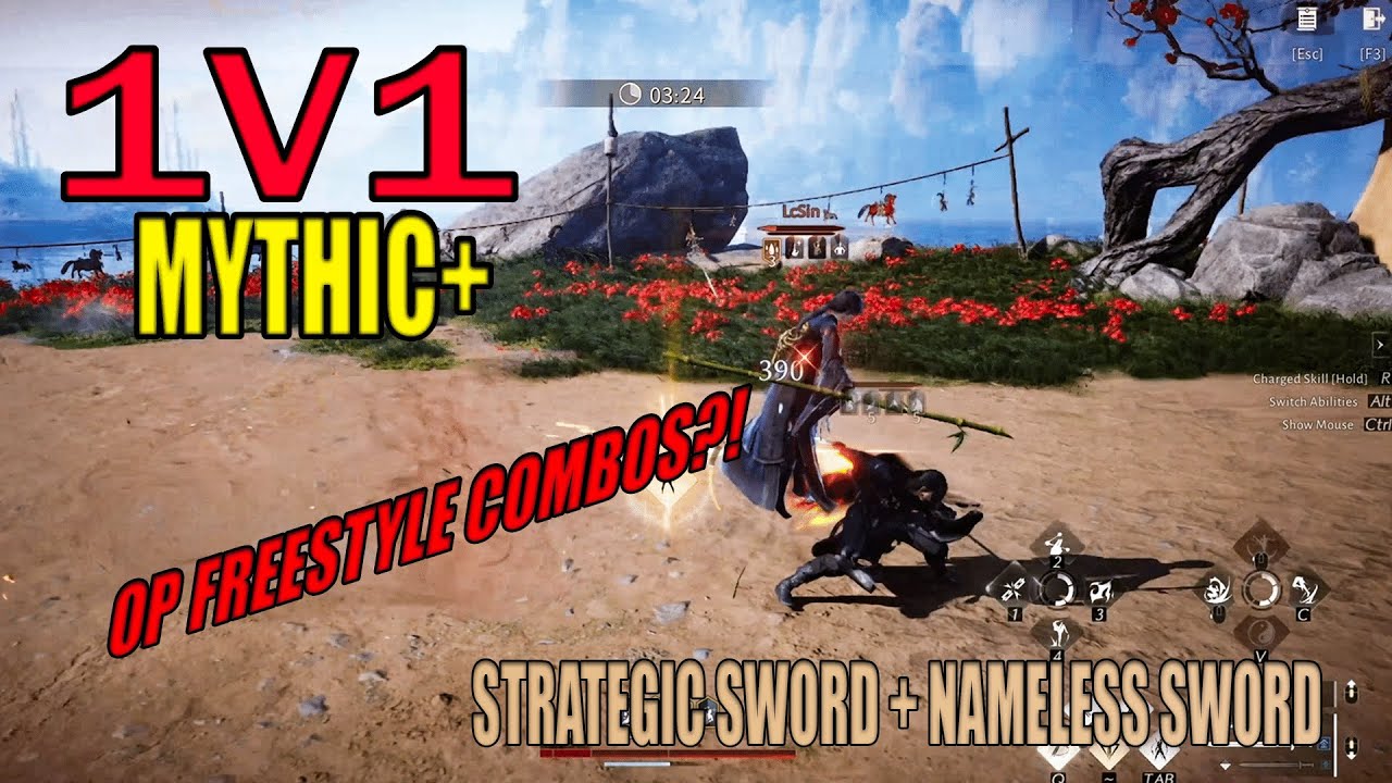 Styling Your Enemy With Freestyle Combos Strategic Sword/Nameless Sword | Where Winds Meet PVP