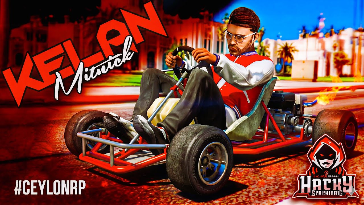White Widow GO CART රේස් පදිමු Kelan Mitnick Ceylonrp