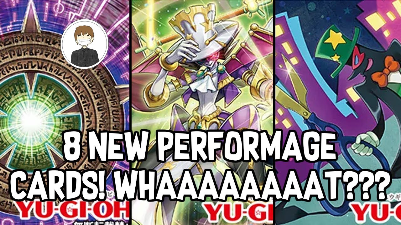 8 NEW PERFORMAGE CARDS for AC24! WILD! Yu-Gi-Oh!
