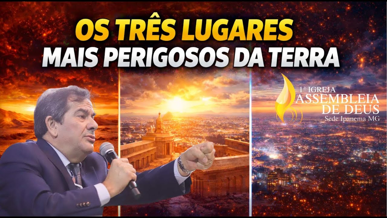 OS TRES LUGARES MAIS PERIGOSOS DA TERRA | PR JANDER MAGALHÃES DE CASTRO