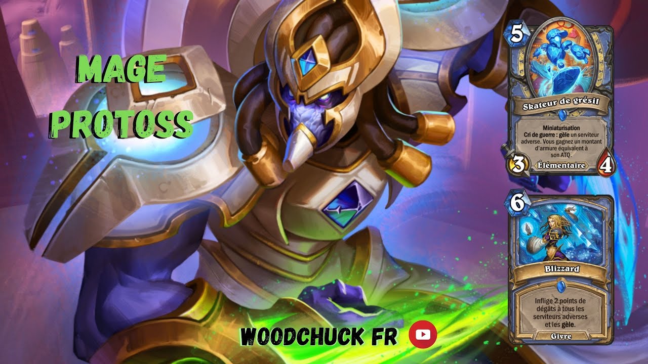 Hearthstone - Mage Protoss ( un dieu contre le Paladin ) - Woodchuck