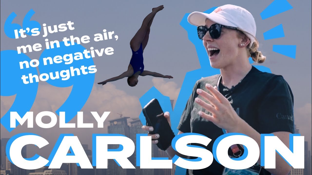 Overcoming Mental Health Struggles High Diver Molly Carlson's Journey to World Championships Silver