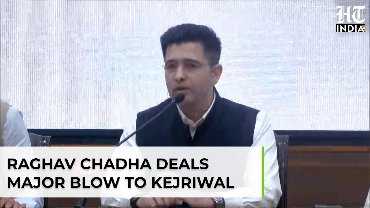 Big Blow To AAP: Raghav Chadha Names 7 AAP Rajya Sabha MPs Set To Merge With BJP