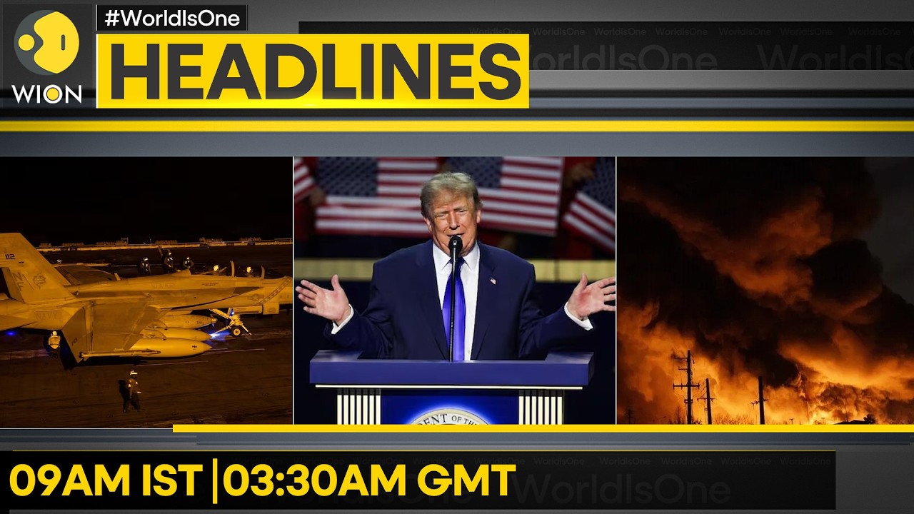 US-Iran War: Trump Says Iran War Will End Soon |  Explosions Heard In Saudi Capital | Headlines