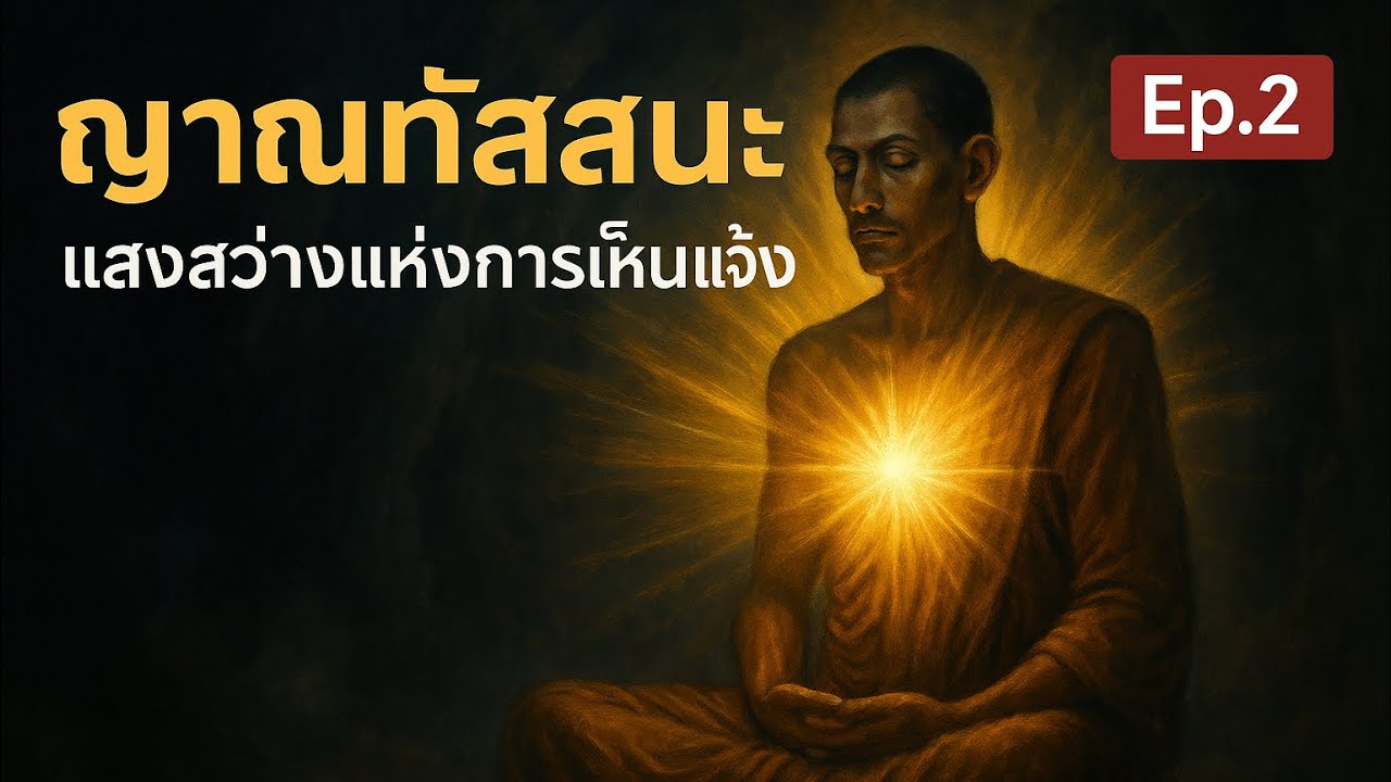 วิธีเจริญสมาธิ... เพื่อให้เกิดญาณทัสสนะ รู้แจ้งตามความเป็นจริง Ep.2