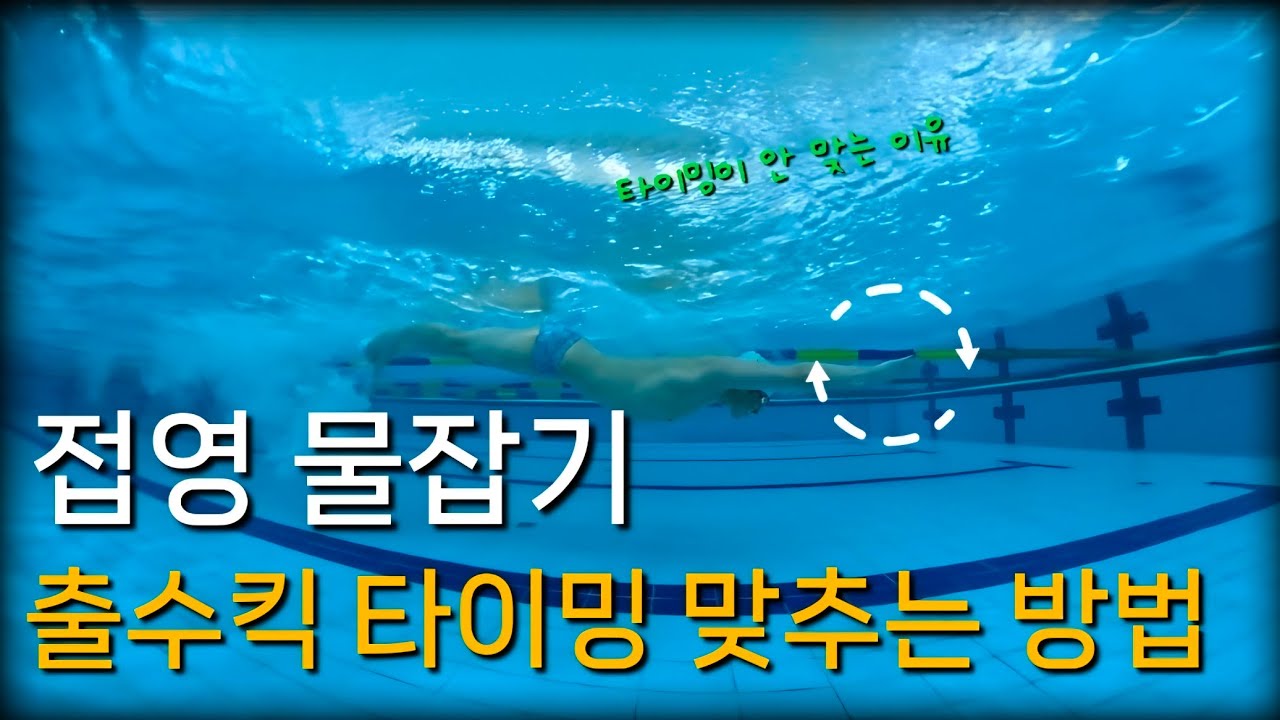 #접영 물잡기 타이밍 / 출수킥 타이밍 / 앞을 보는 타이밍 배우기