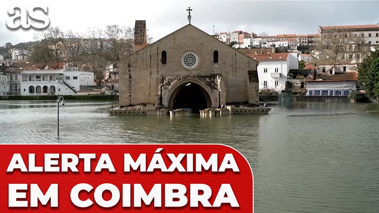 ALERTA MÁXIMA em COIMBRA: Desalojos e evacuação após rompimento da Barragem do Rio MONDEGO