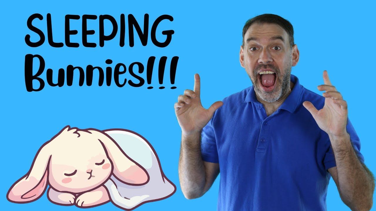 Sleeping Bunnies - Movement Song For Kids!!!