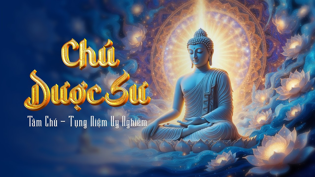 THẦN CHÚ PHẬT DƯỢC SƯ - Bản Tâm Chú Uy Nghiêm | Năng Lượng Tích Cực Tịnh Hóa Thân Tâm #nhacphatgiao