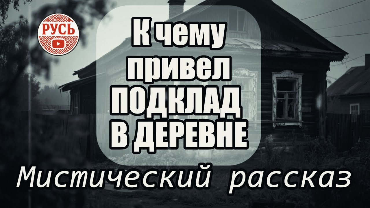 Кто-то сделал ПОДКЛАД в Деревне. И вот к чему привело. Мистический рассказ