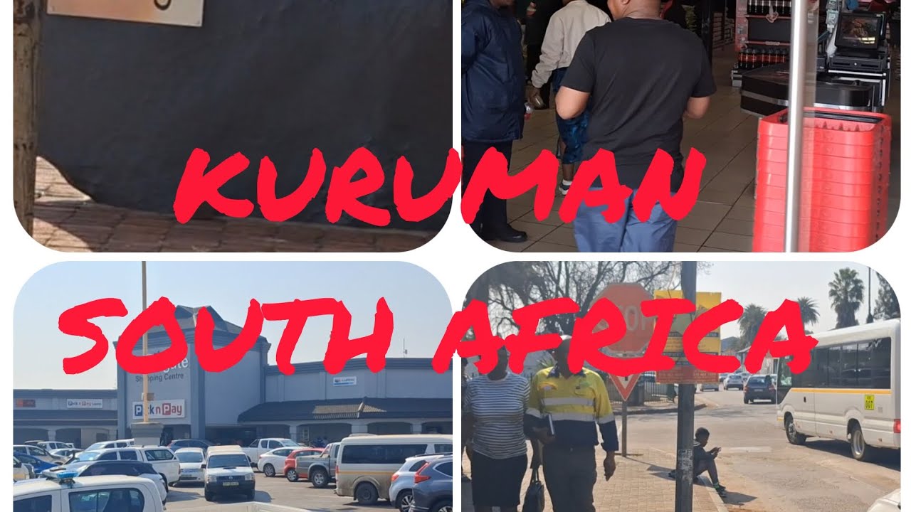 Taking a walk in a beautiful town/Kuruman.(Take a walk with me.)