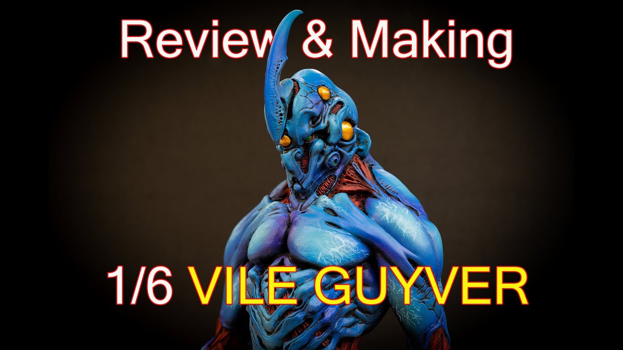 Review and Making : Vile Guyver Resin Kit VLOG