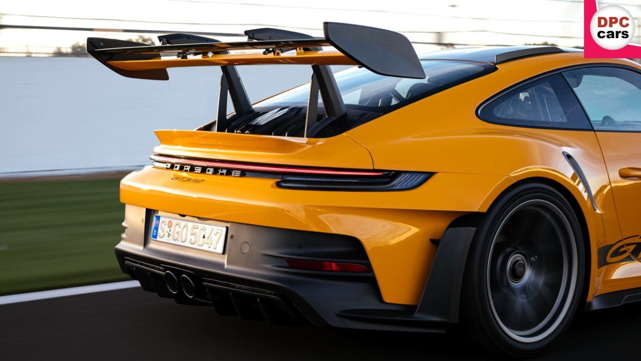 Exhaust Sound Signal Yellow 2023 Porsche 911 GT3 RS