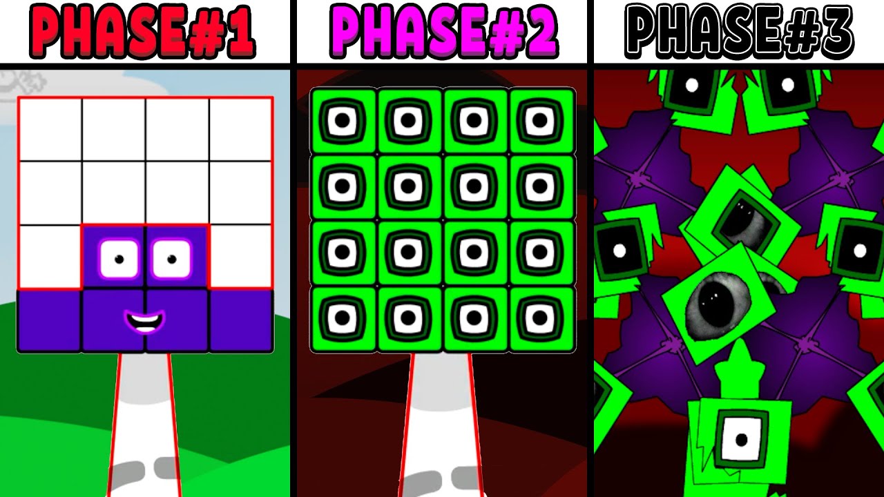 All Phases in New Incredibox Sprunki Oc of Sixteen: From Phase 1 to Phase 3