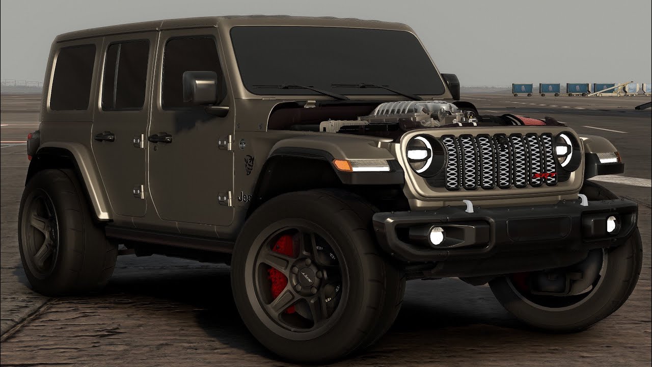 1200hp Demon Jeep Rubicon (EXTREME BEAST) | GTA5 MODS