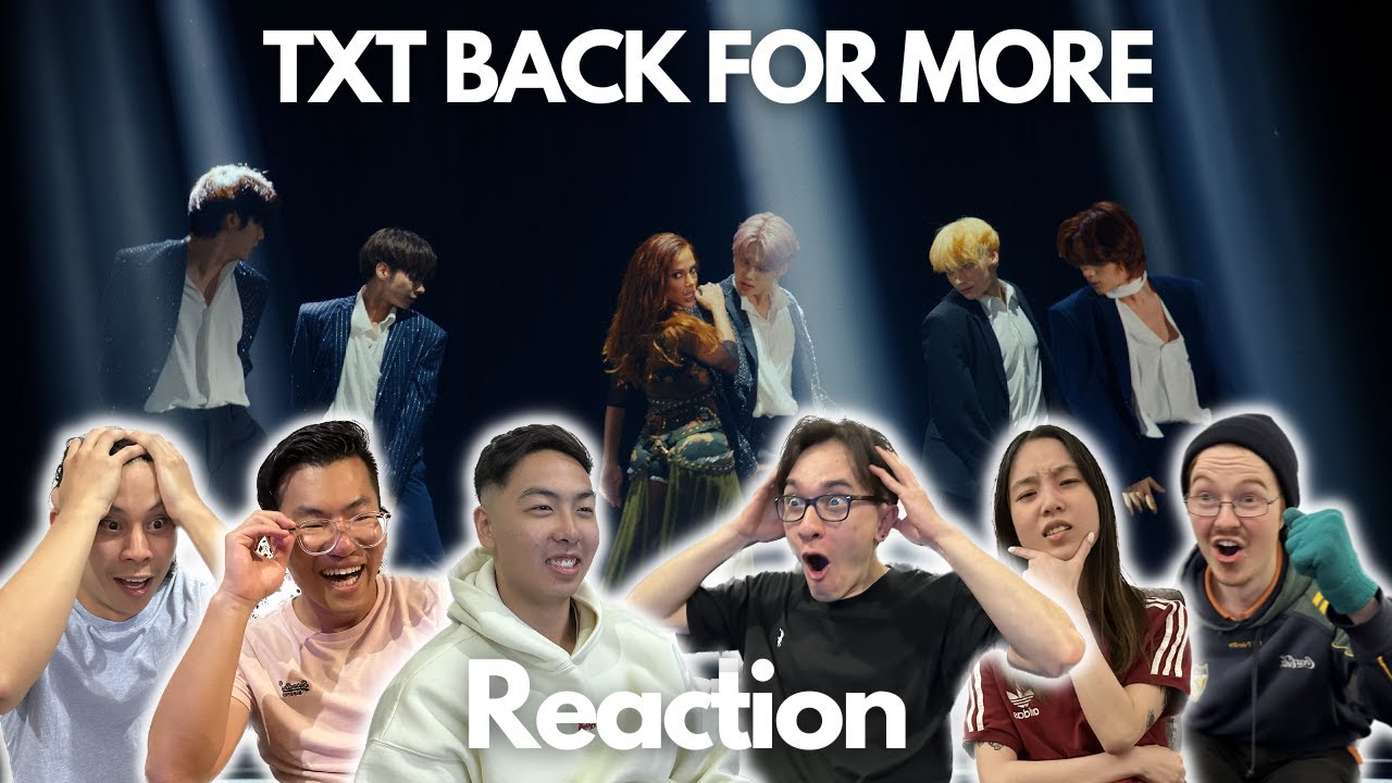 TXT (투모로우바이투게더), Anitta ‘Back for More’ Official MV REACTION!!