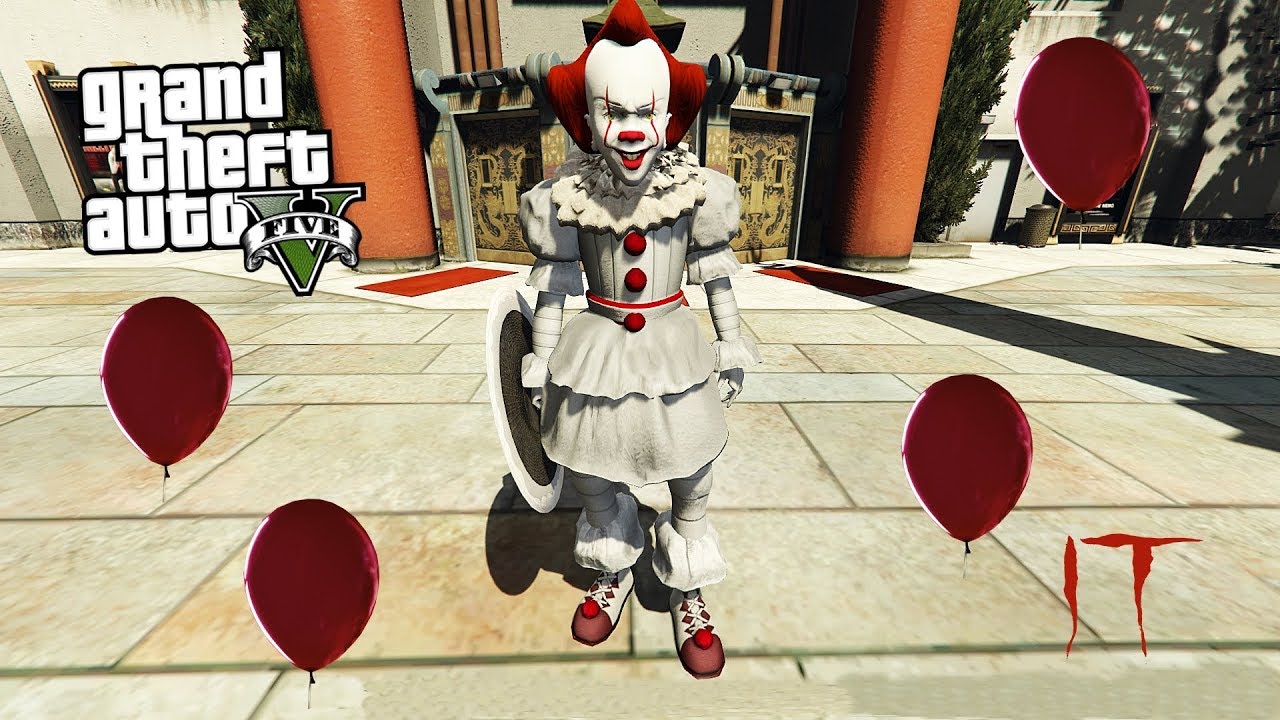 GTA 5 ''IT PENNYWISE'' PALYAÇO MODU