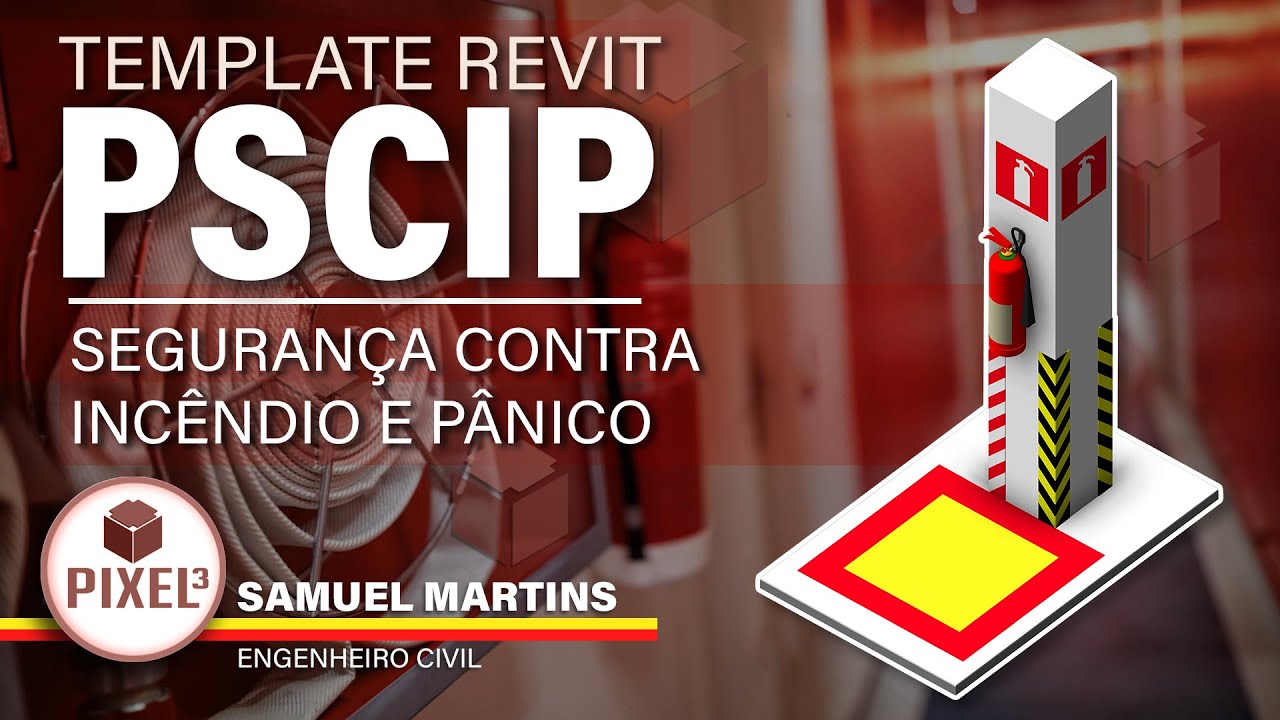 Template para criação de projetos de incêndio no REVIT
