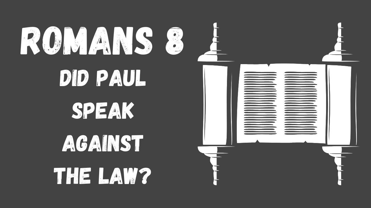 ROMANS 8, NO CONDEMNATION IN MESSIAH