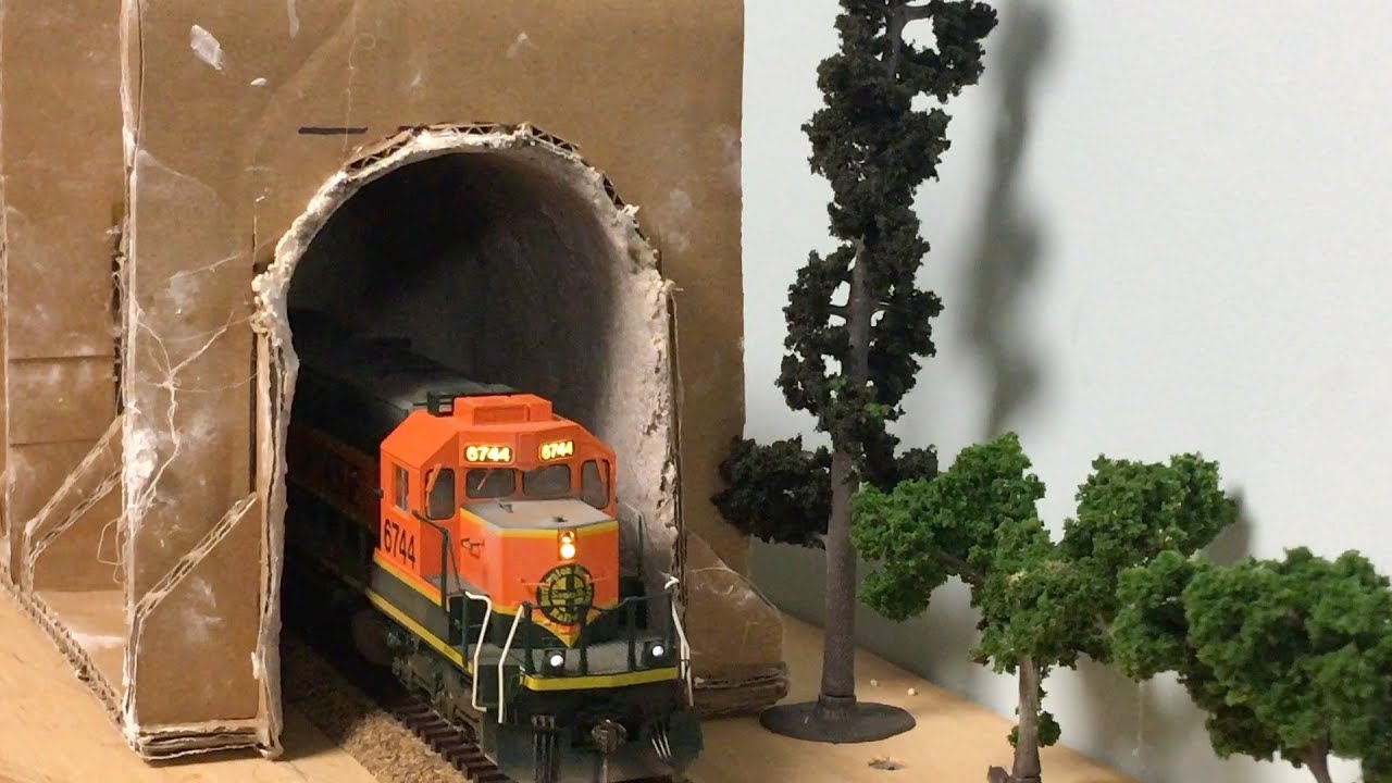 Tunnel Vision ...Part 1. How to make custom tunnel linings for your model railroad.