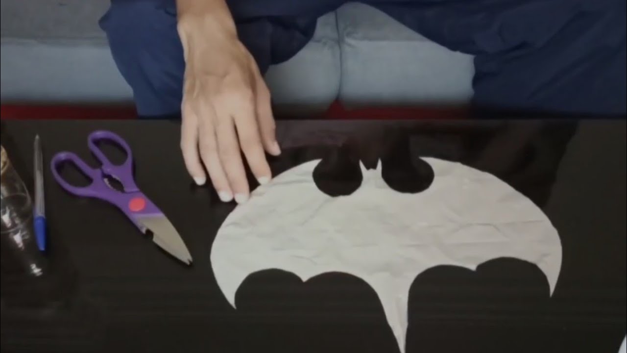 طريقه عمل طائرة بات مان🦇طياره جميلة جدا♥️⁩