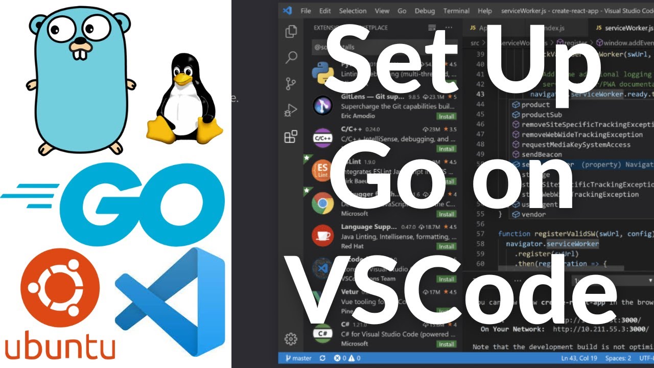How to Set Up Go Development in Visual Studio Code on Ubuntu 22.04 LTS/Ubuntu 24.04 | Install Golang