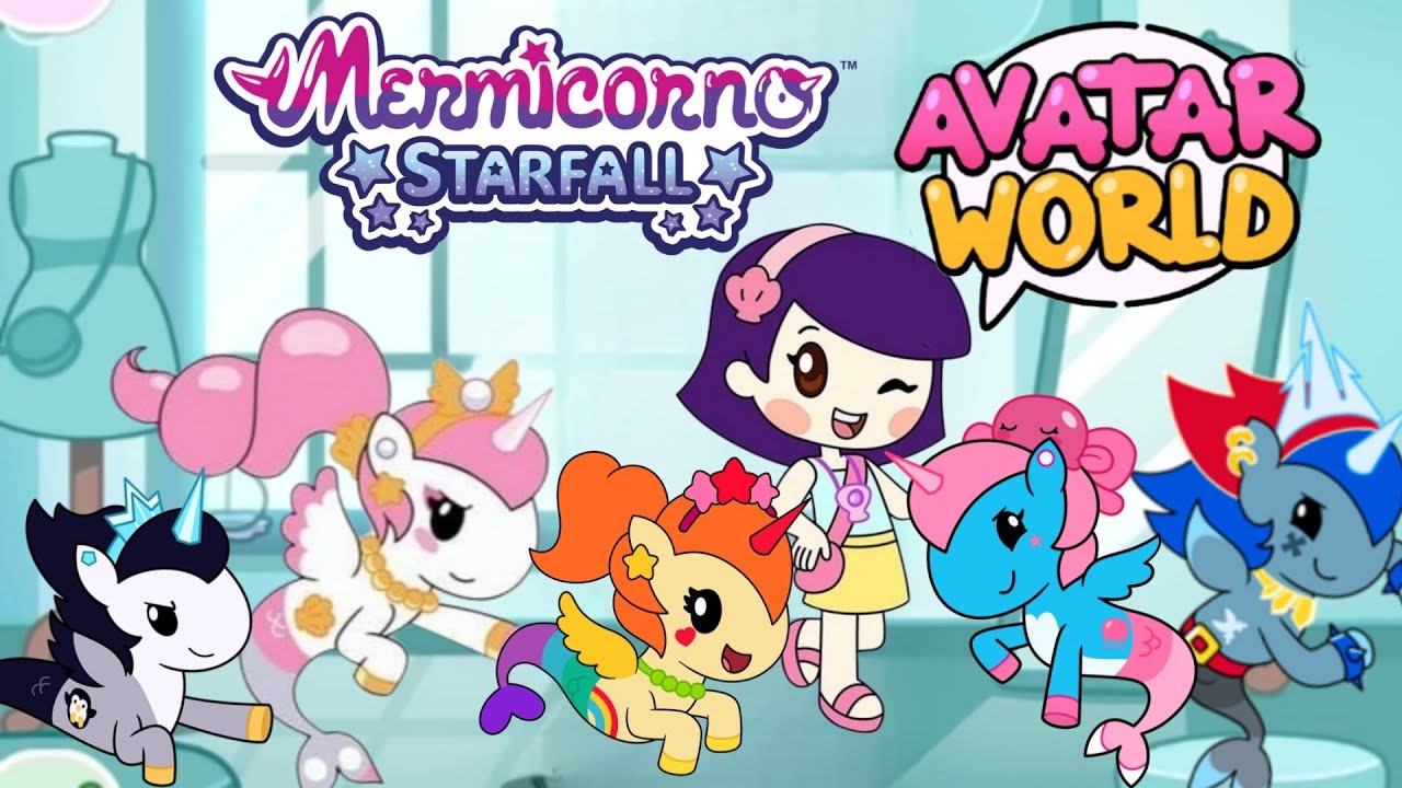 How To Make Mermicorn Starfall 🧸💓 Characters in Avatar World #avatarworld #mermiconstarfall