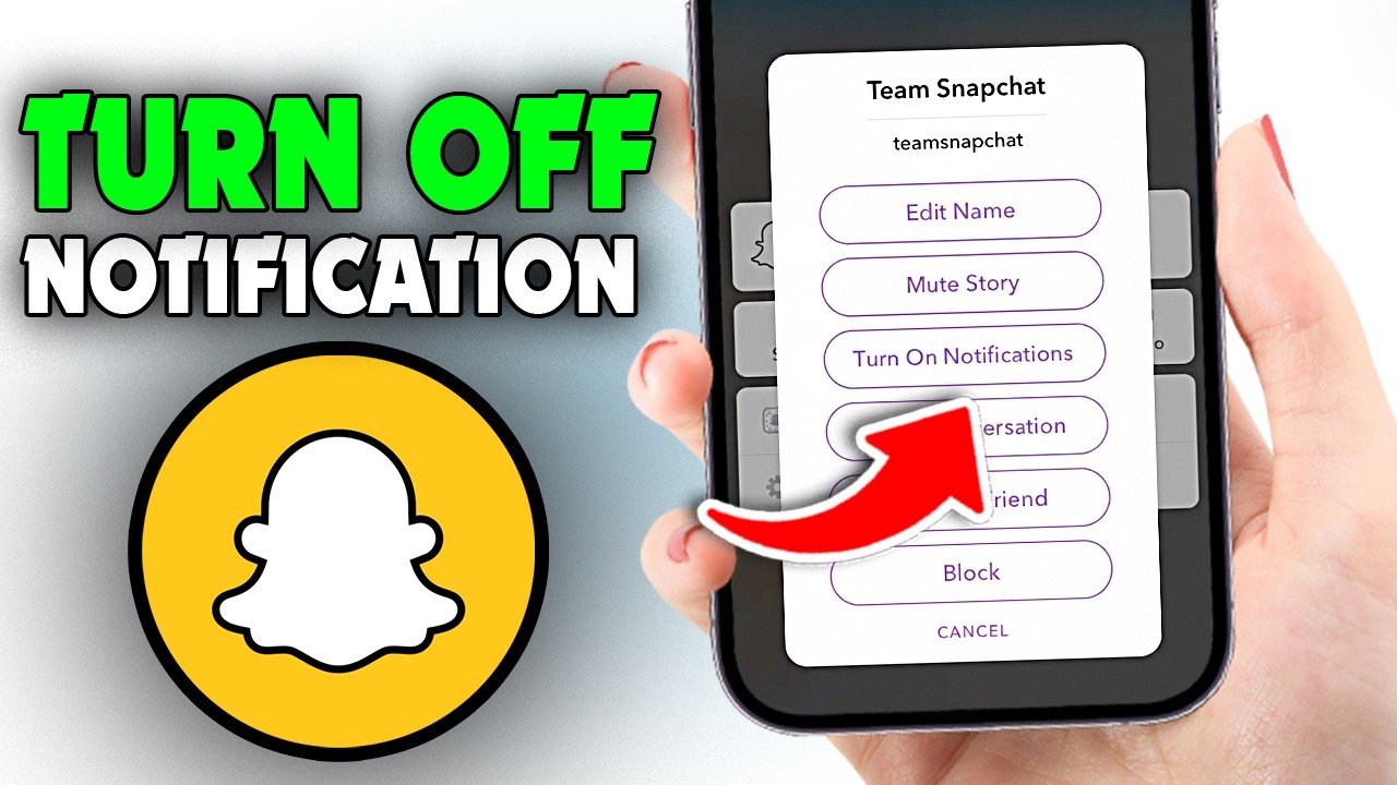 Как отключить уведомления Snapchat от других пользователей (2026)