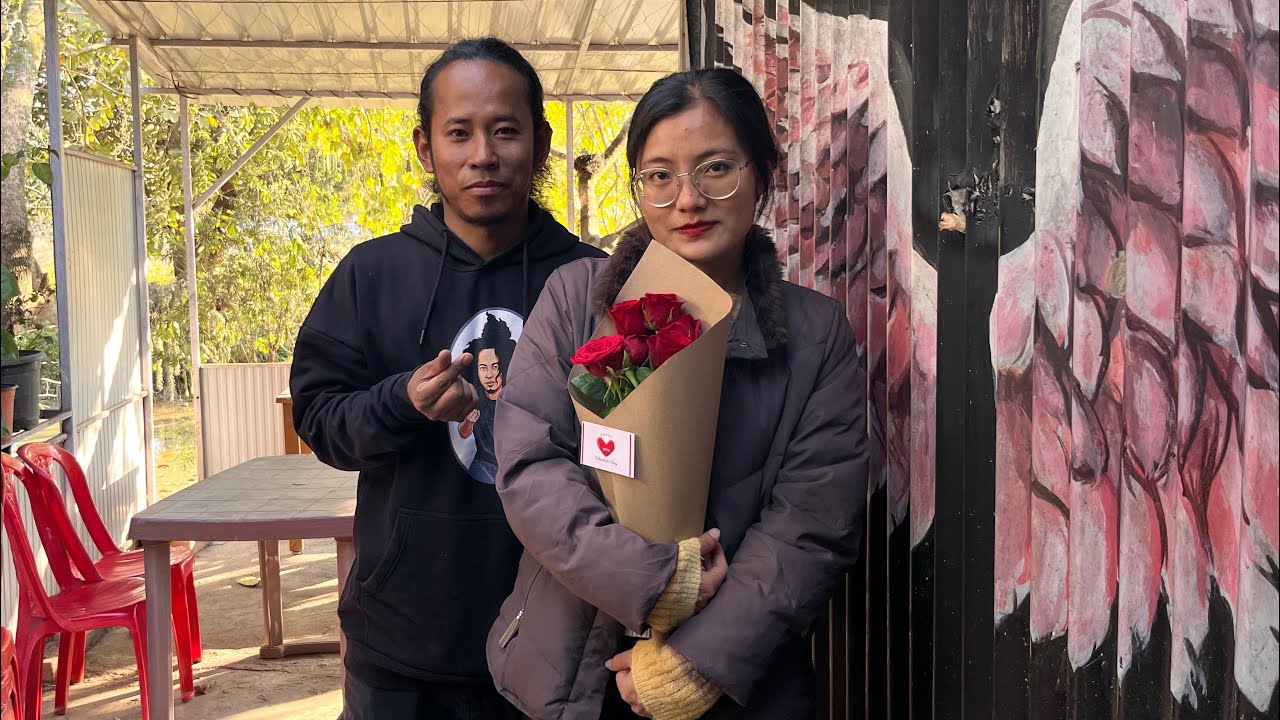 Valentine’s Day Gi Nungshi Khudol Tamlubei Mami Ama❤️