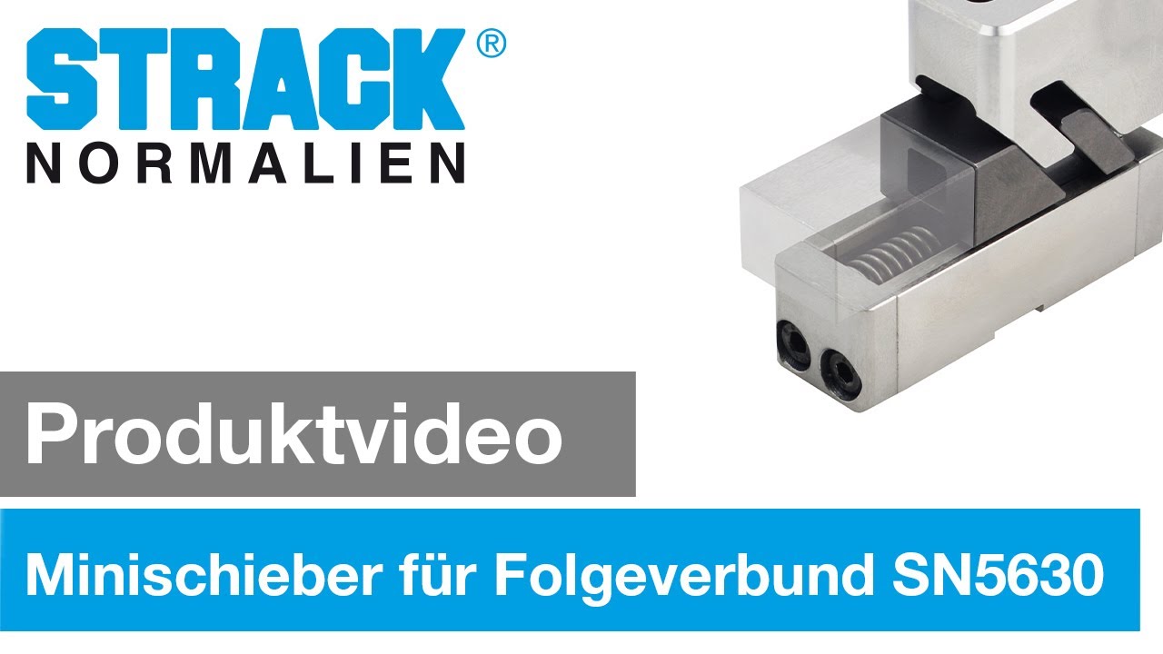 Minischieber SN5630 für Folgeverbundwerkzeuge