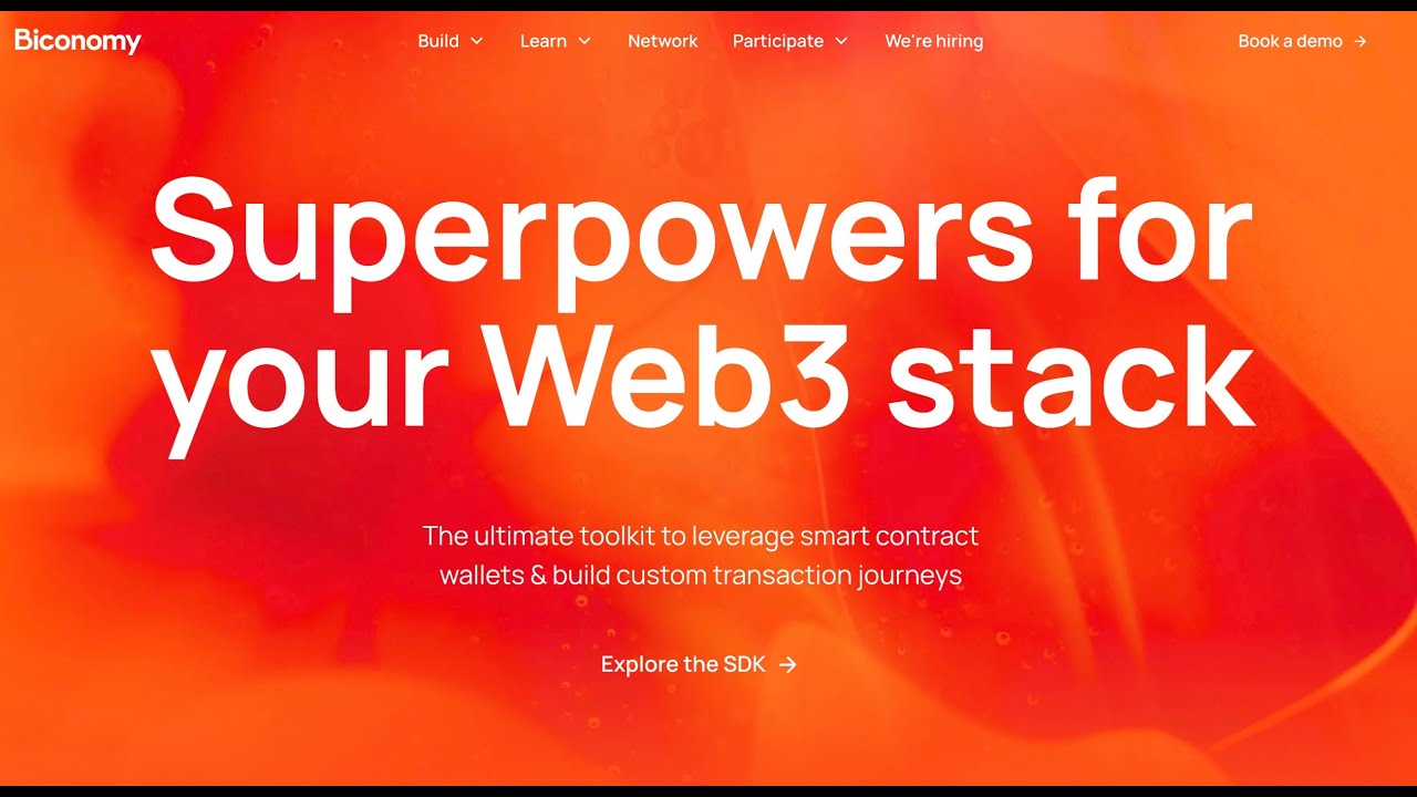 DevNTell - Biconomy - Superpowers for your Web3 stack